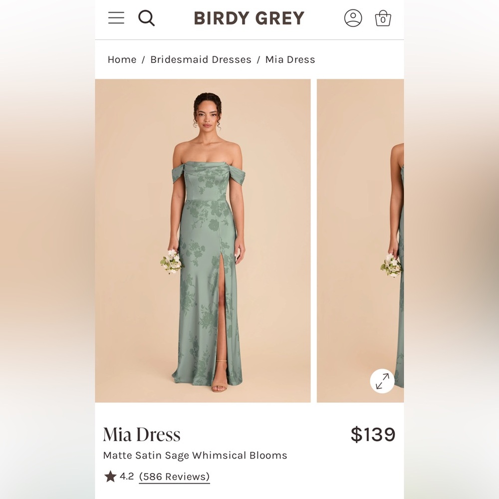 Birdy Grey Mia Dress- No alterations made